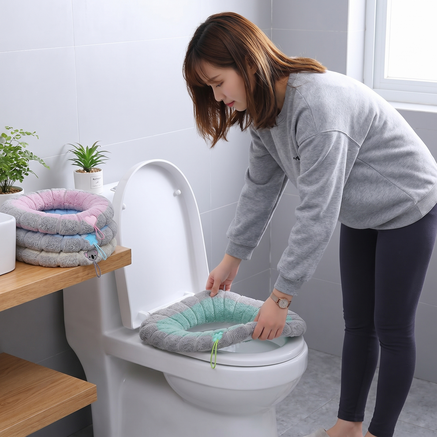 Husă Moale pentru Colac WC – 2+1 CADOU